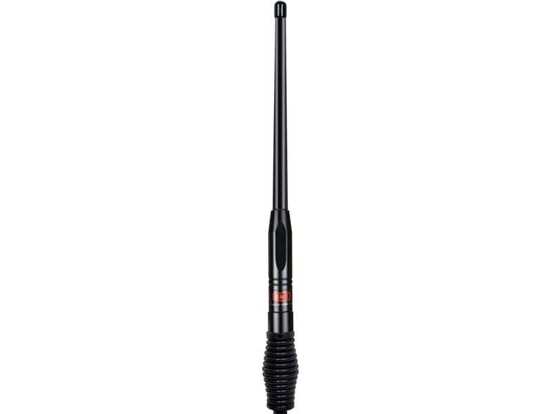 GME Antenna AE4704BUHF 477MHz 46cm Colinear Aerial With H/Duty Barrel Spring (2.1dBi Gain) Black