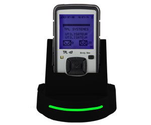 TPL Pager Birdy Slim Lite Pocsag VHF143-151 Mhz 128 Cap Code Alphanumeric inc belt clip, battery& lanyard.