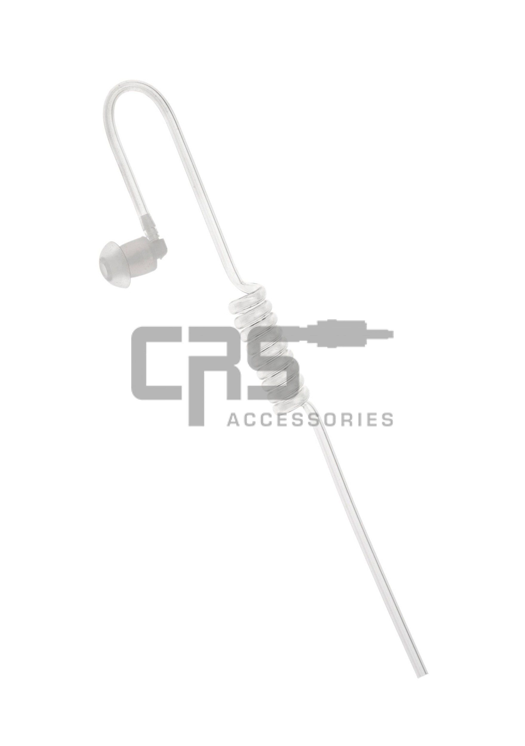 CRS Long Acoustic Airtube Complete with Elbow and Mushroom Ear Tip