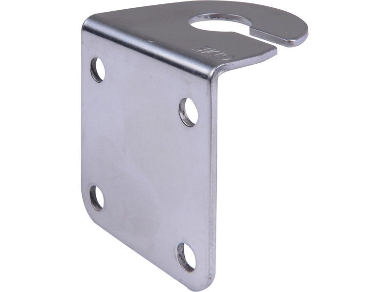 GME Antenna Mounting Bracket MB415SS 2.5mm Stainless Steel L Bracket with Cable Slot