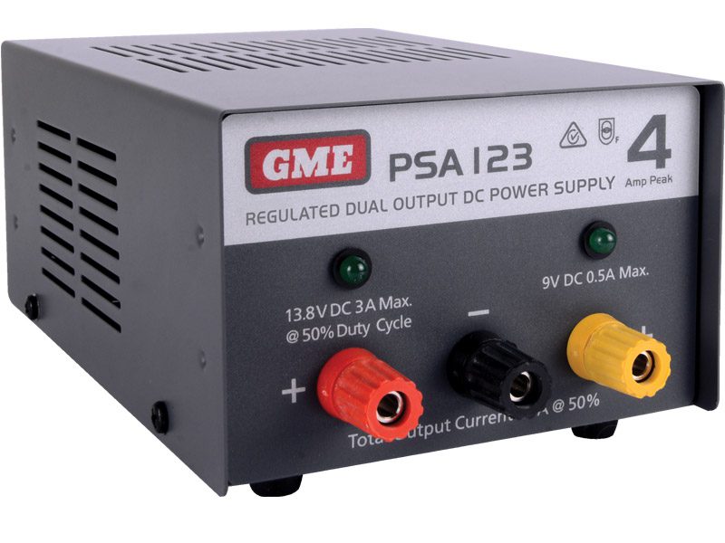 GME Power Supply Regulated  (4 Amp Peak)