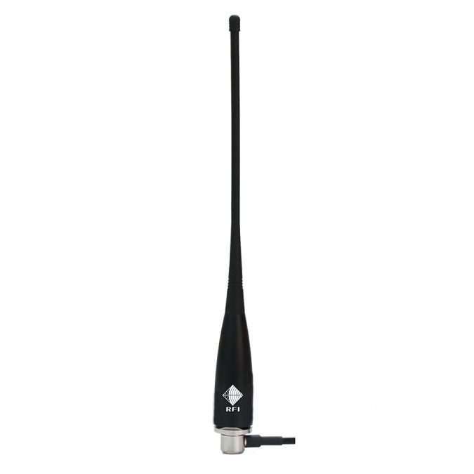 RFI Antenna Broadband UHF 380-470 MHz Ground Independent Mopole MBC Base & 5M Cable