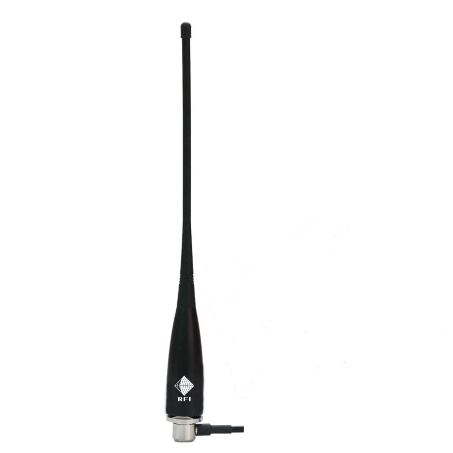 RFI Antenna Broadband UHF Ground Independent Mopole 450-520 MHz – MBC Base & 5M Cable