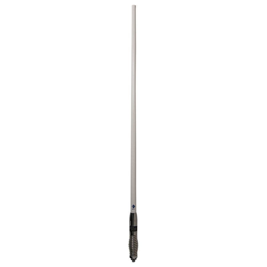 RFI Antenna CDQ5000-W UHF 477 MHz  5.0dB Q-fit F/G H/Gain, White, S/S Spring 5m 9006 Cble FME101 & UHF Adaptor