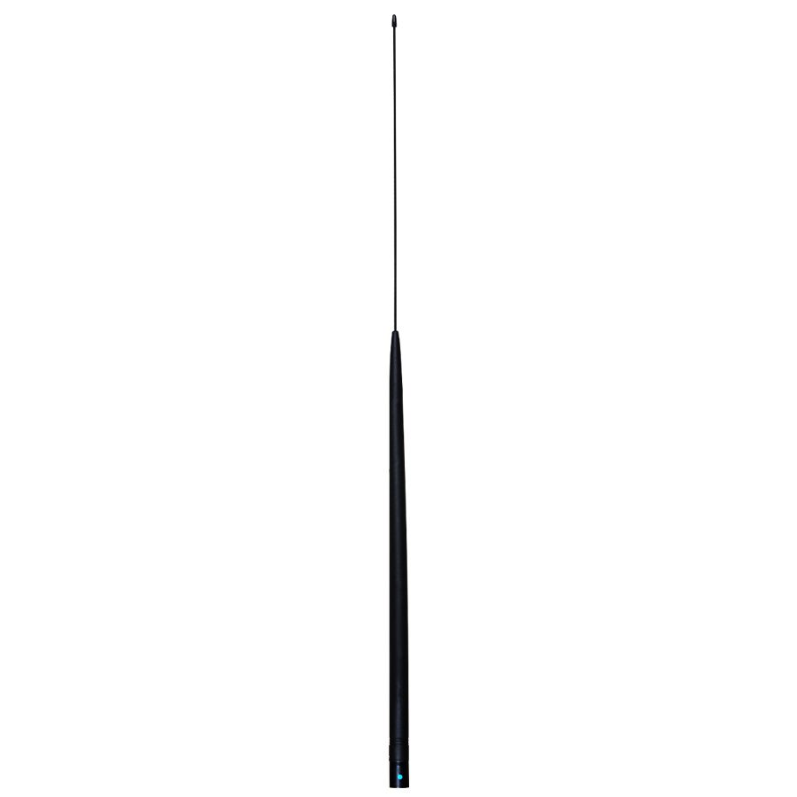 RFI Antenna UHF 470-490 MHz Roof Mount 4.5dB Tapered Phasemaster Whip UHF CBrs – Black