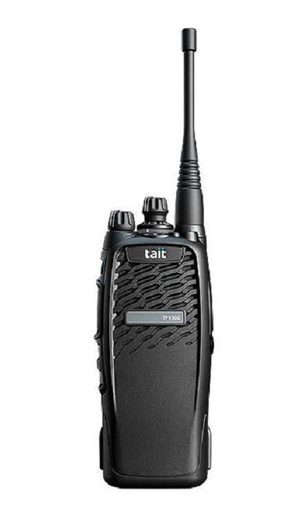Tait TP9310 Portable DMR No Key 16Ch VHF/UHF inc antenna, battery & belt clip